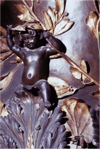 Bernini, Baldacchino (detail)